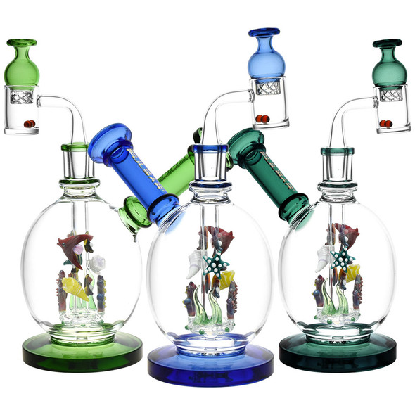 Pulsar Aquatic Fantasy Dab Rig Kit - 6.5" - 14mm F