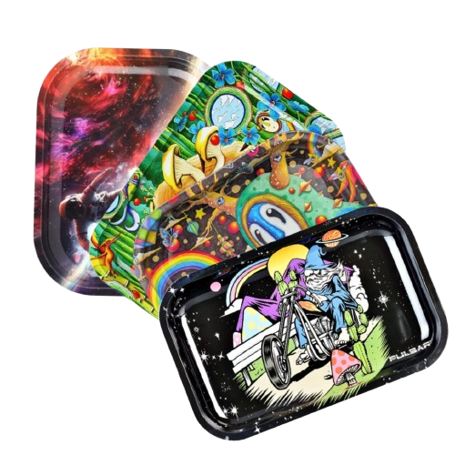 Pulsar Metal Rolling Tray - 11"x7