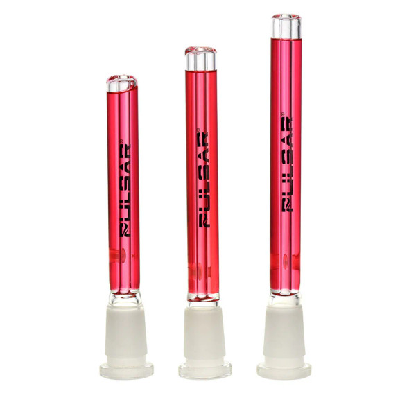 24PC DISP - Pulsar Glycerin Series Downstem - Asst Sizes & Colors