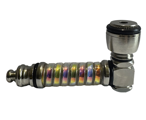 Circus Coiled Tether Trio Pipe - Colors Vary