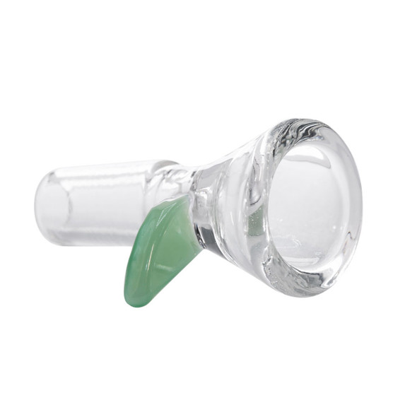 14mm Customer Clear bowl w/ angled pull tab