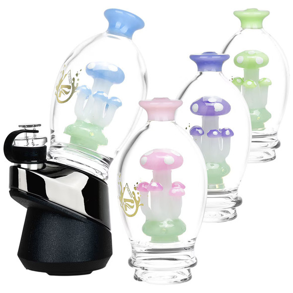 Pulsar Shroom Cluster Bubbler Attachment for Puffco Peak Pro-5.25" Assorted