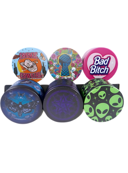 Wacky Grinderz  Extra Wacky Assortment | 2.5" | 4pc | 6ct Display