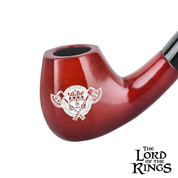 Pulsar Shire Pipes x LoTR GIMLI Smoking Pipe - 5.5"