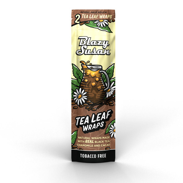 Blazy Susan Tea Leaf Wraps - 2pc / Honey Lemon /25PK DISPLAY