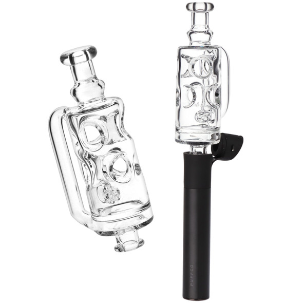 Incycler Bubbler Glass Attachment for Puffco Pivot - 4.3"