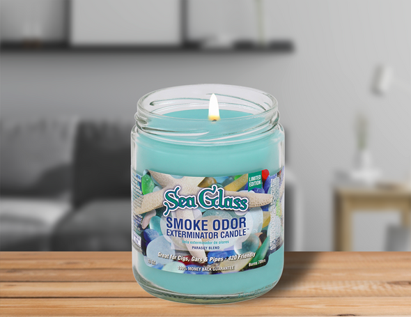 Smoke Odor 13oz. Candle - Limited Edition - Sea Glass