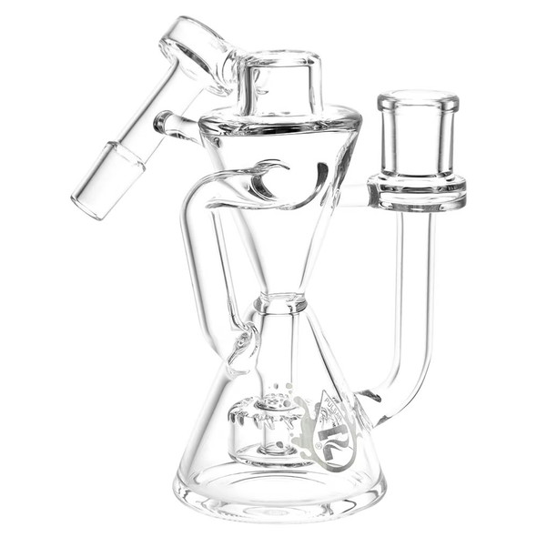 Pulsar Hourglass Recycler Ash Catcher - 5.25" / 14mm