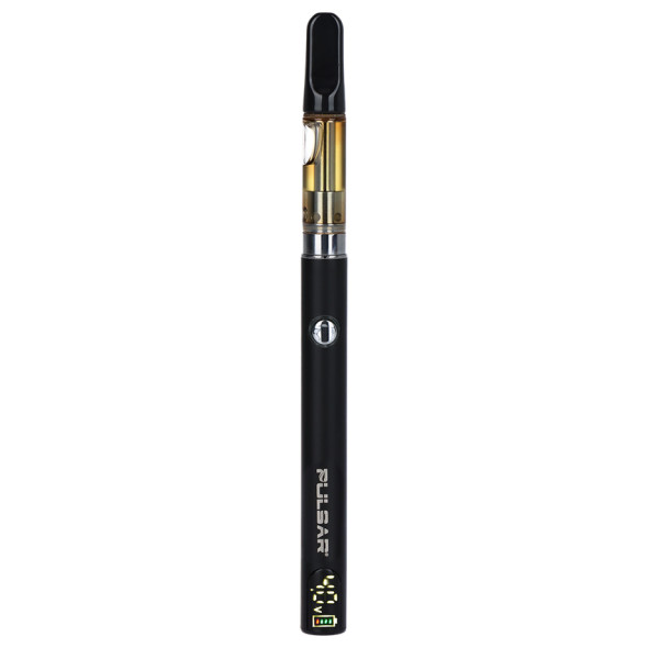 Pulsar Digital Display Slim VV Click Button 510 Battery w/ Preheat - 400mAh / Black/12CT DISPLAY