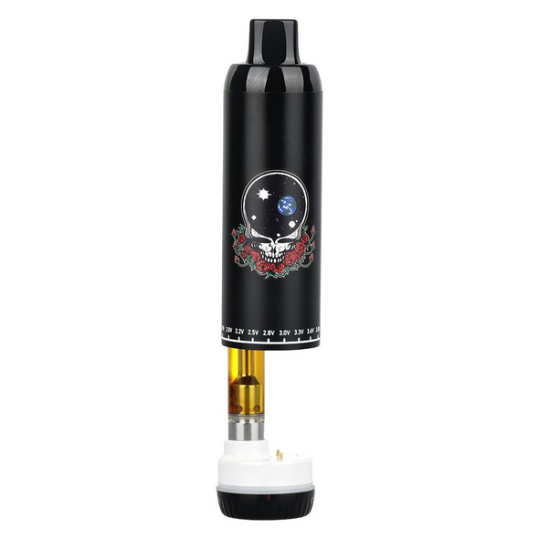 Grateful Dead x Pulsar 510 DL 3.0 Twist Variable Voltage Vape Pen - 650mAh/Space Your Face Grateful Dead x Pulsar 510 DL 3.0 Twist Variable Voltage Vape Pen - 650mAh/Space Your Face