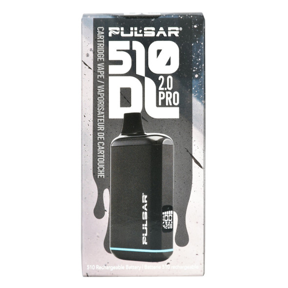 Pulsar 510 DL 2 Pro Variable Voltage Vape Bar 1000mAh Black Pulsar 510 DL 2 Pro Variable Voltage Vape Bar 1000mAh Black