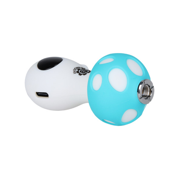 SeshGear Mushroom 510 Vape Battery - 550mAh Blue