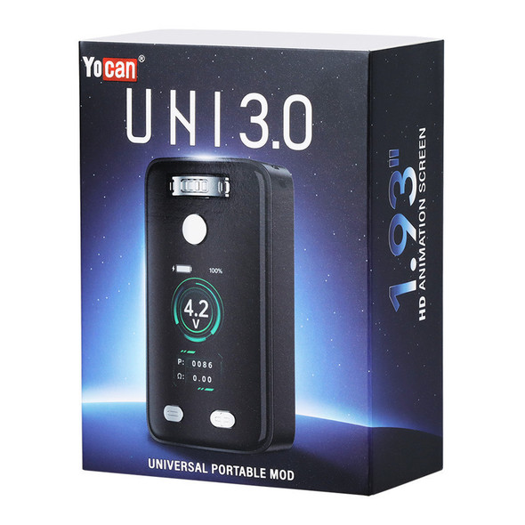 Yocan UNI 3.0 Universal Box Mod - 650mAh White Yocan UNI 3.0 Universal Box Mod - 650mAh White