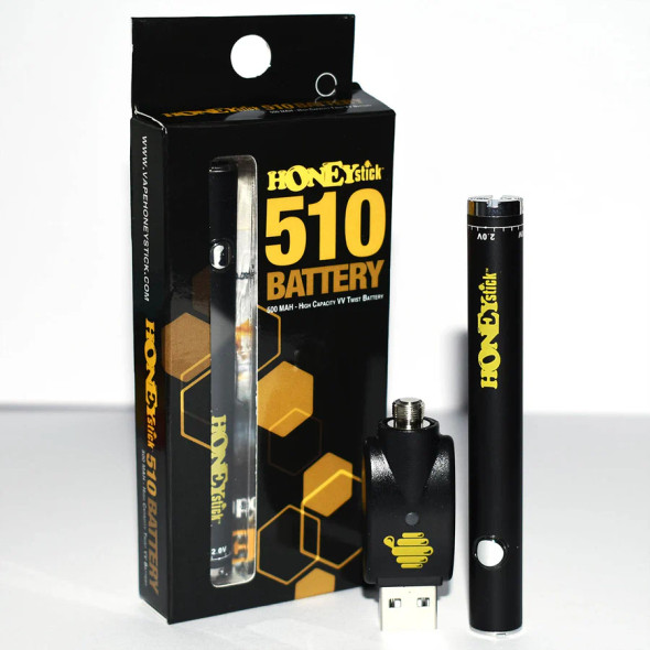 HoneyStick 510 Twist 500mAh Variable Voltage Black HoneyStick 510 Twist 500mAh Variable Voltage Black
