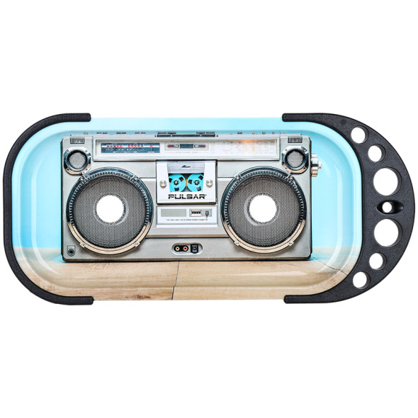 Pulsar Elevated Cone Rolling Tray Console - 9.25"x7" Boombox Pulsar Elevated Cone Rolling Tray Console - 9.25"x7" Boombox