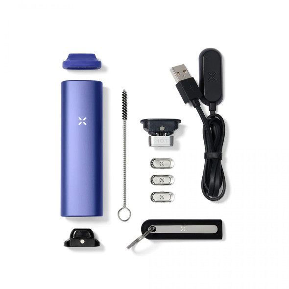 PAX Plus Dry Herb Vaporizer Start Kit Blue PAX Plus Dry Herb Vaporizer Start Kit Blue