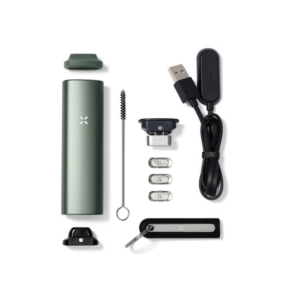 PAX Plus Dry Herb Vaporizer Start Kit Green