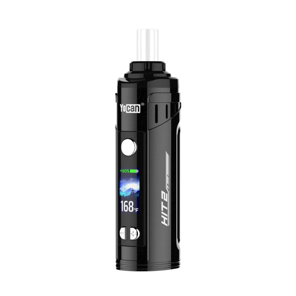 Yocan Hit 2 Dry Herb Vaporizer - 1800mAh Black Yocan Hit 2 Dry Herb Vaporizer - 1800mAh Black