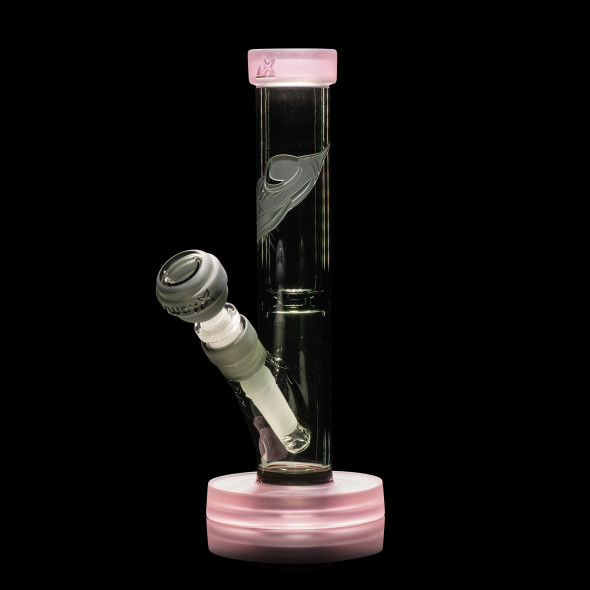 Milkyway Spaceship X Straight Tube 9" Pink Milkyway Spaceship X Straight Tube 9" Pink