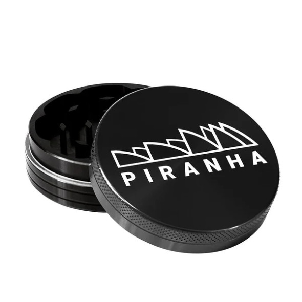 Piranha 2-Piece Grinder 3.0" Black Piranha 2-Piece Grinder 3.0" Black