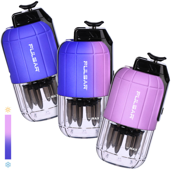 Dabtron 2.0 Electric Dab Rig - 1500mAh Thermo Blue to Pink Dabtron 2.0 Electric Dab Rig - 1500mAh Thermo Blue to Pink