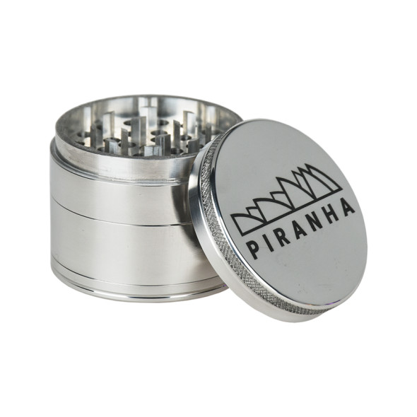 4-Piece Piranha Pollinator 2.2" Silver