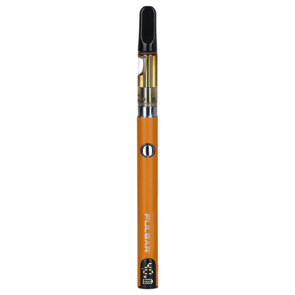 Pulsar Digital Display Slim VV Click Button 510 Battery w/ Preheat - 400mAh / Orange