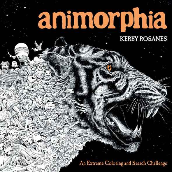 Animorphia - An Extreme Coloring and Search Challange by Kerby Rosanes
