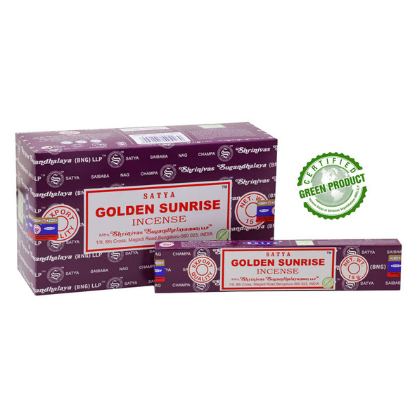 Satya Sai Baba - 15g - Sunrise Incense (12 packs per display)