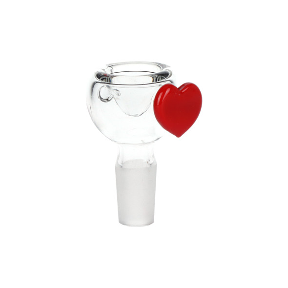 Pulsar Valentines Heart Vase Water Pipe 7.8" - 45 Degree / 14mm F