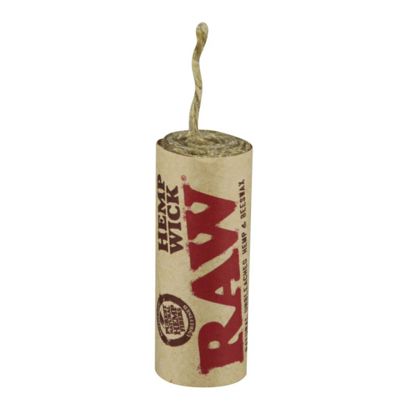 Raw Natural Hemp Wick Rolls - 20ft/20pc Display