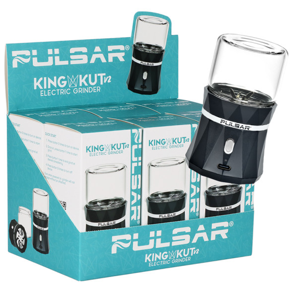 Pulsar King Kut V2 Electric Grinder 6ct Display