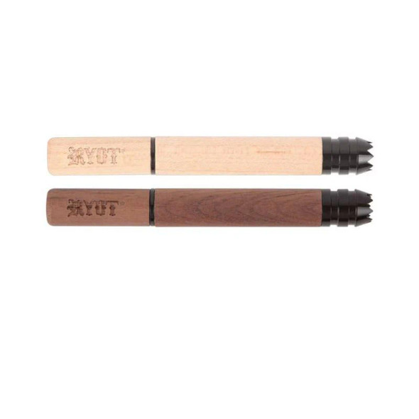 RYOT 3" Wooden Taster Bat w/ Digger Tip & Twist Ejection Maple Black Tip