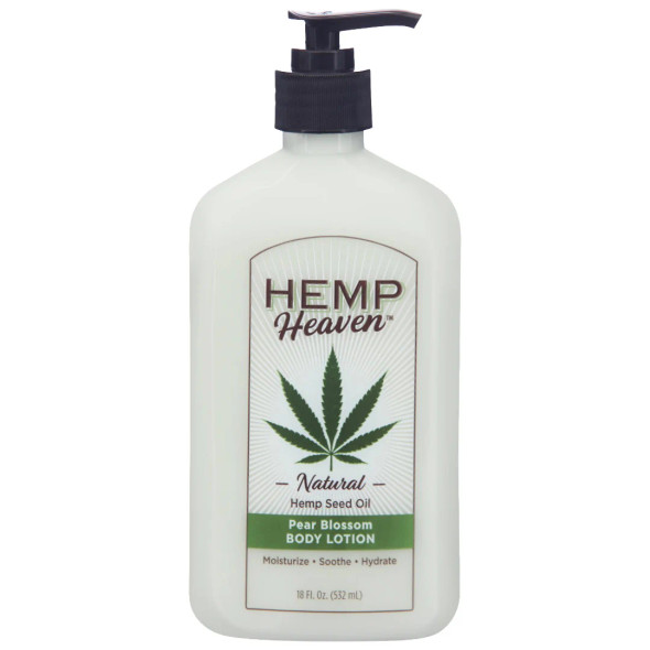 Hemp Heaven Body Lotion - 18oz Pear Blossom