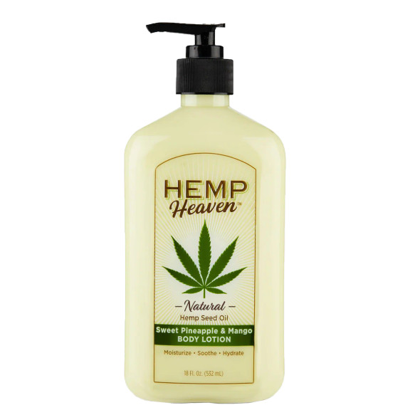 Hemp Heaven Body Lotion - 18oz Sweet Pineapple & Mango