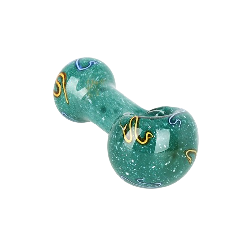 Frit Fusion Glass Spoon Pipe Assortment - 3" / Assorted Colors/4ct Bundle