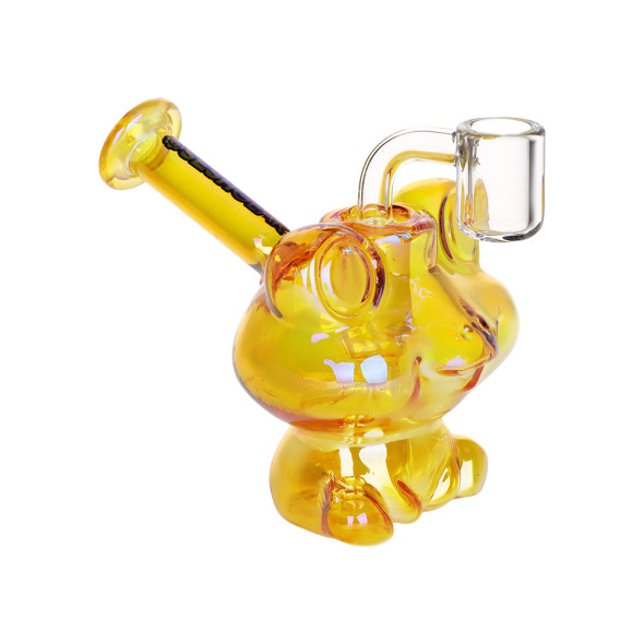 SeshGear Electro Frog Glass Dab Rig - 4.5" / 14mm F / Colors Vary