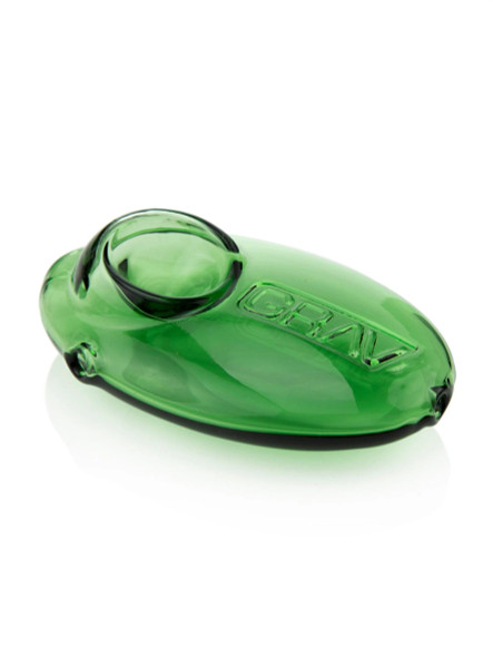 Grav 3" Pebble Spoon Green