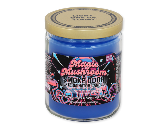 Smoke Odor Exterminator Candle - Magic Mushroom / Ultimate 420 Series Ltd Ed / 13oz