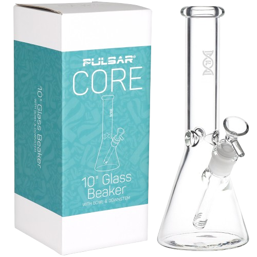 Pulsar CORE Beaker Glass Water Pipe - 10" / 14mm F