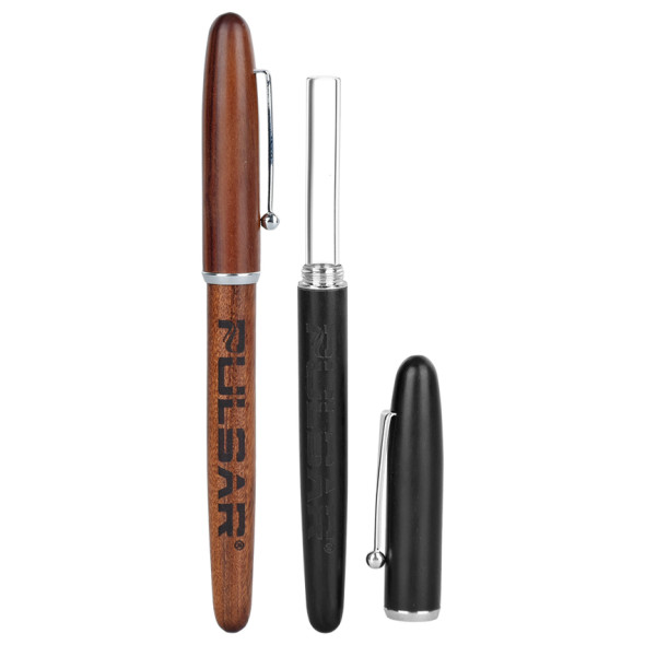 Pulsar Wood Pen Quartz Dab Straw - 5.75"/12CT DISPLAY