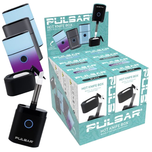 Pulsar Hot Knife Box w Storage Container 650mAh/8PC DISPLAY
