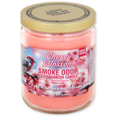 Smoke Odor 13oz. Candle - Limited Edition - Cherry Blossom