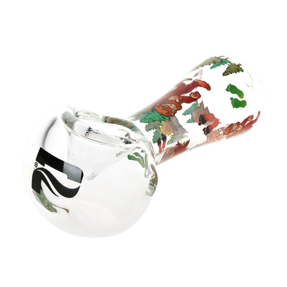 Pulsar Grumpy Bigfoot Glass Spoon Pipe - 4.5"/3CT Bundle