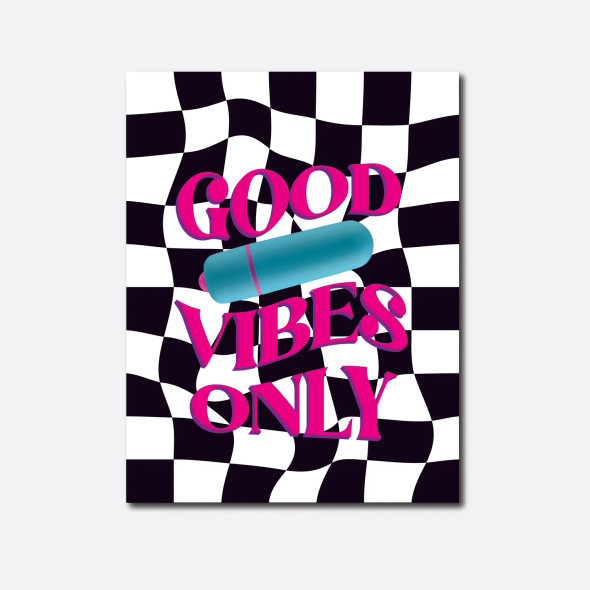NaughtyVibes Greeting Card with Rock Candy Vibrator