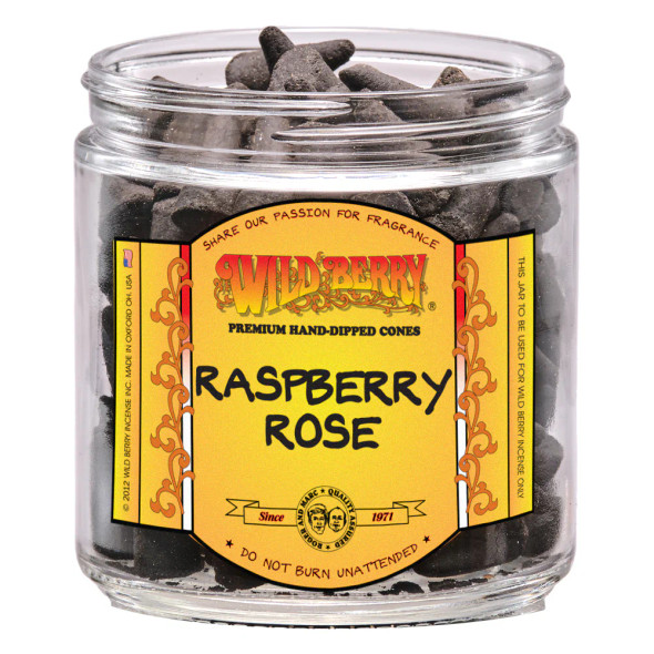 Wild Berry Cone 100 per pack Raspberry Rose