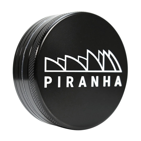 Piranha 2-Piece Grinder 3.0" Black