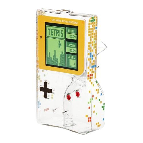 Gamedude Glass Bubbler - 6" / 14mm F / Assorted Colors/3ct Bundle