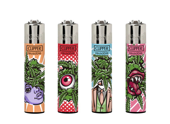 Clipper Lighter - Out of Weed/48pc Display