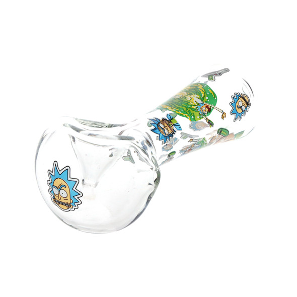 Rich and Shorty Glass Spoon Pipe - 4.5"/3ct Bundle